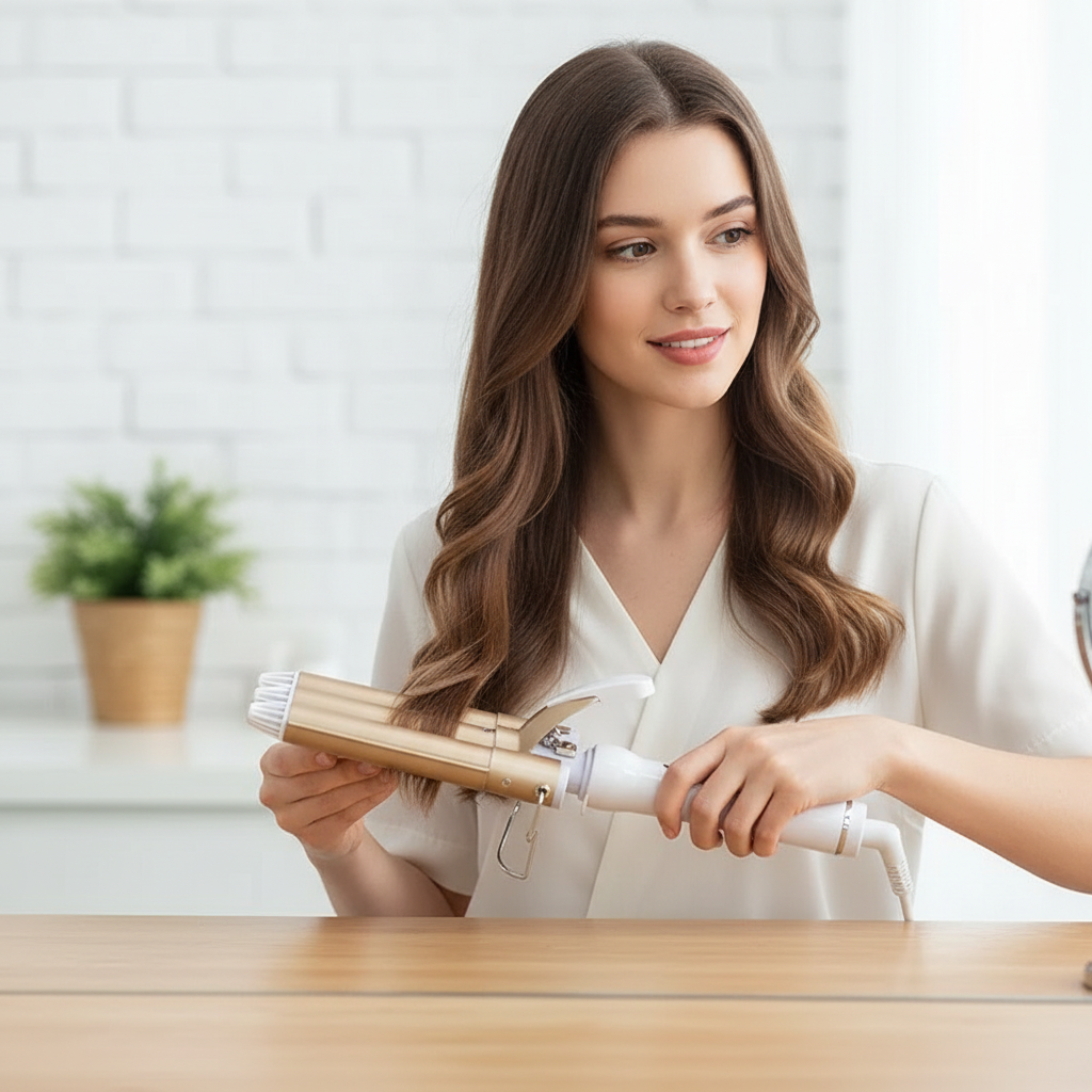 Professional Hair Tools Curling Iron Ceramic Triple