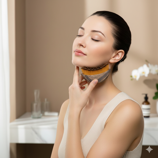 Facial Lymphatic Brush – Gentle Flow