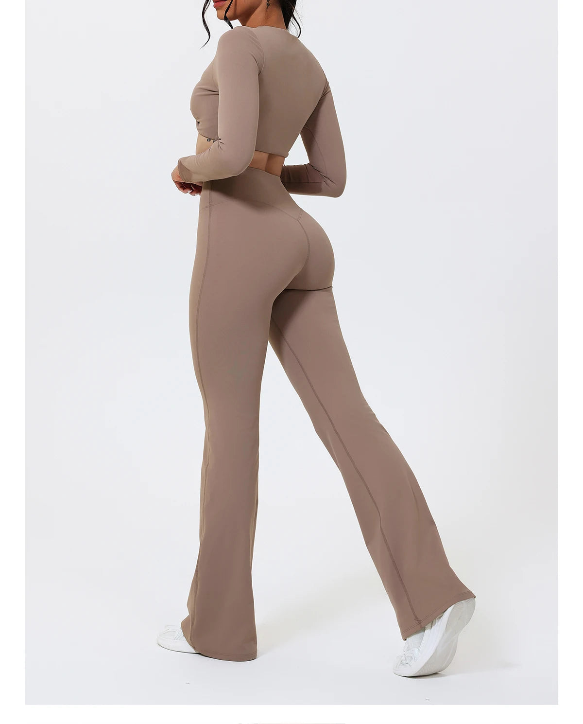 Flow Flare Camel Set – Pilates Edition