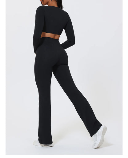 Flow Flare Black Set – Pilates Edition