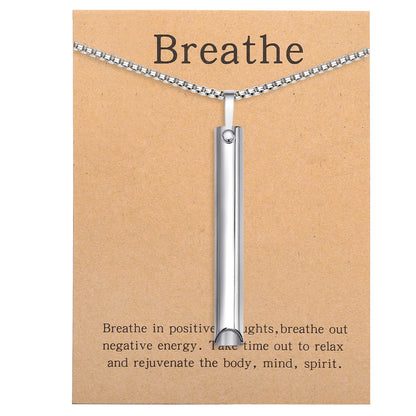 Mindful Breathing Necklace