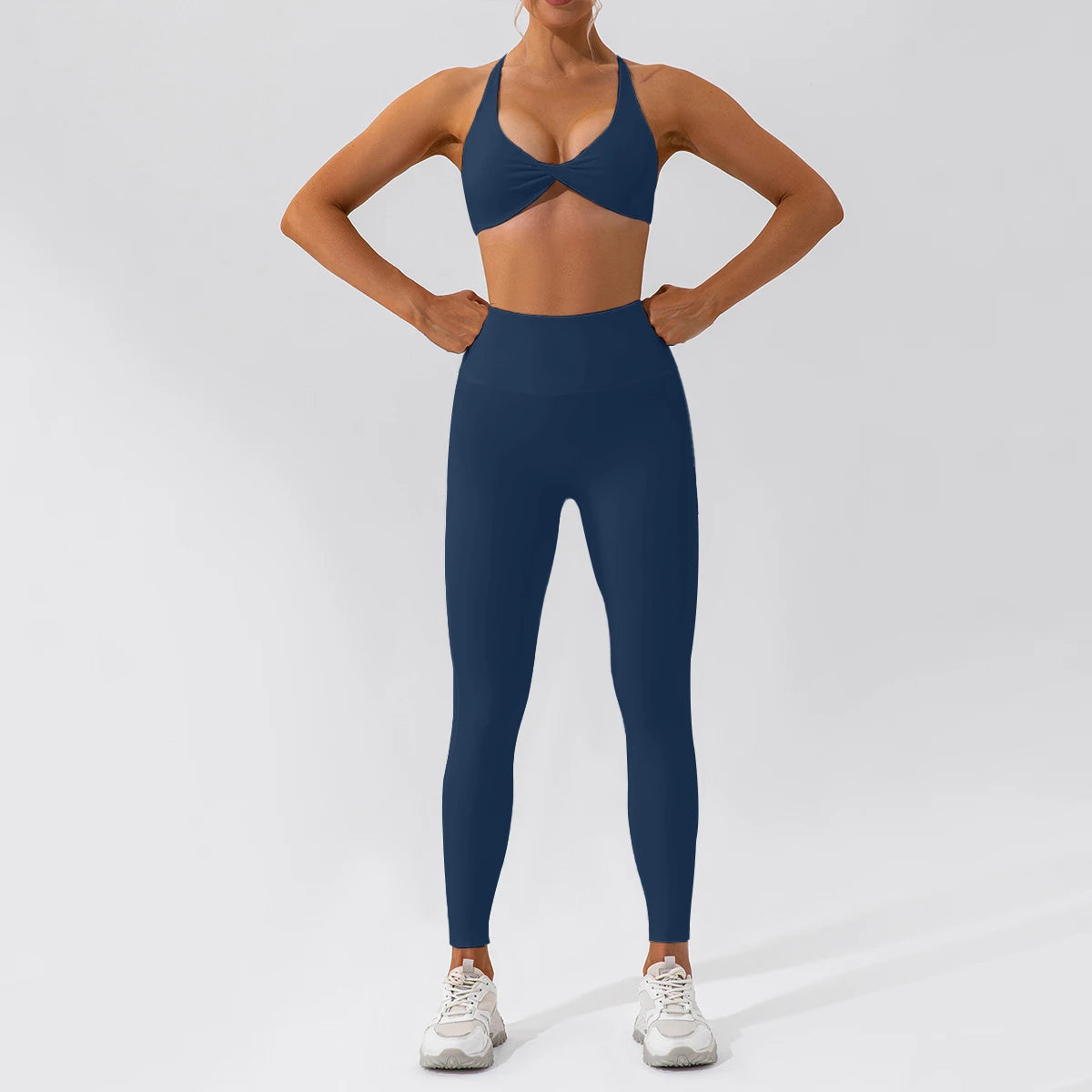 Sculpt Long Sleeve Crest Blue Set
