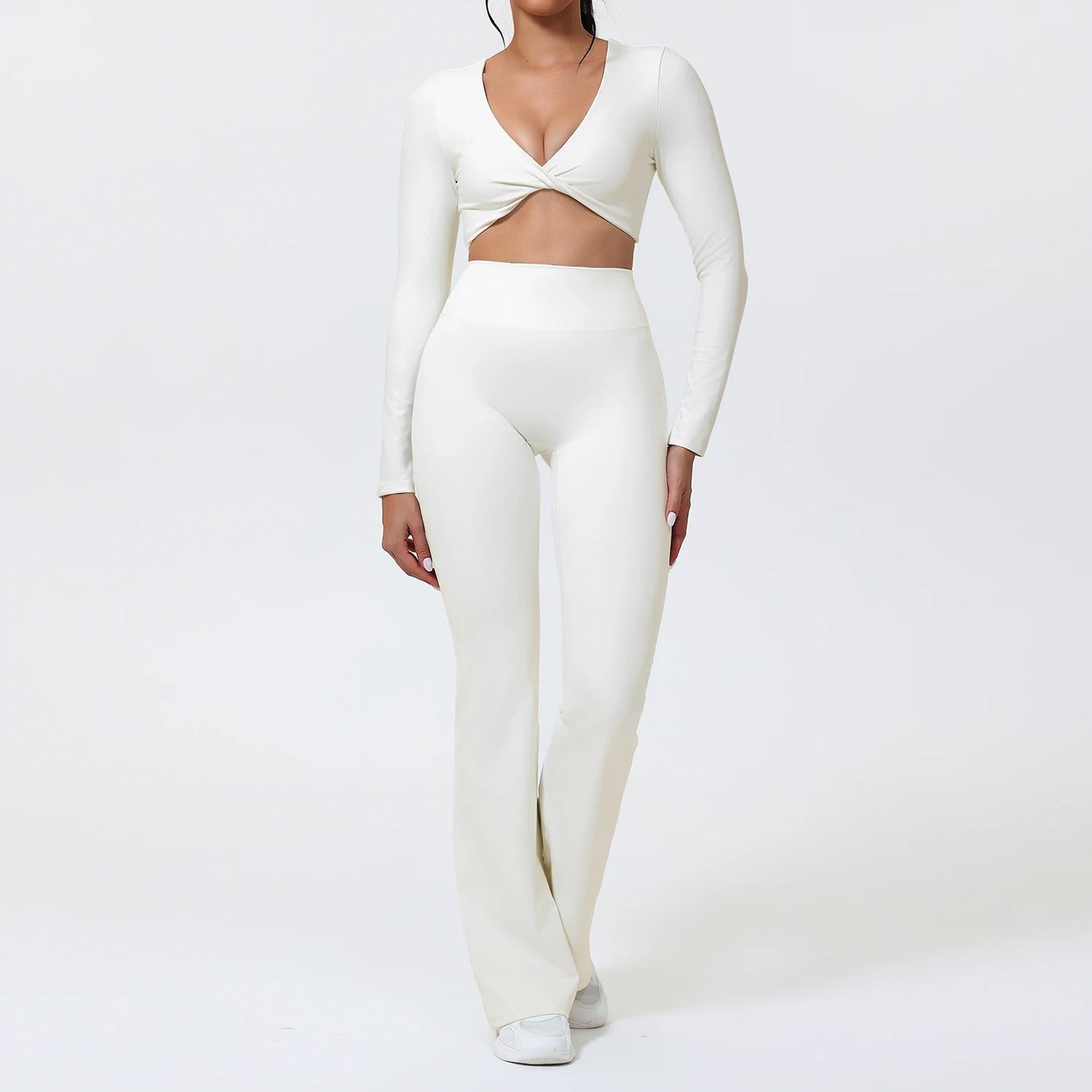 Flow Flare White Set – Pilates Edition
