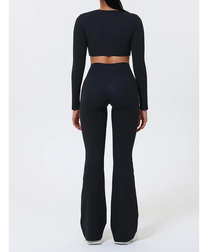 Flow Flare Black Set – Pilates Edition