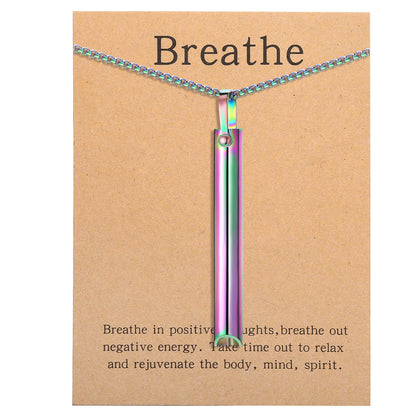 Mindful Breathing Necklace