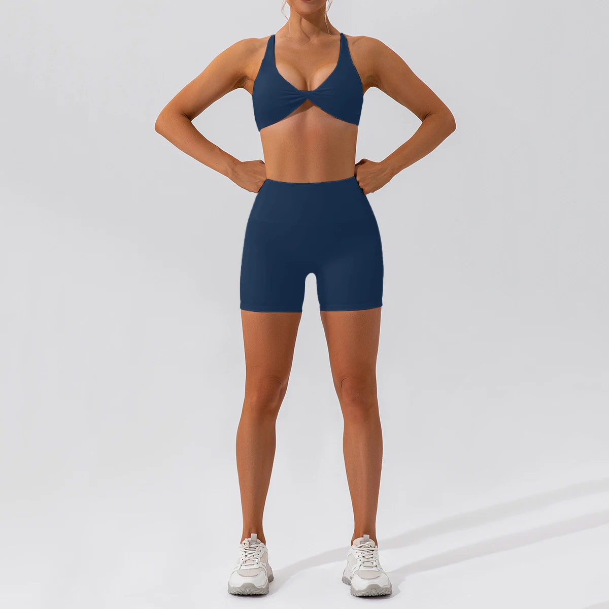 Sculpt Long Sleeve Crest Blue Set