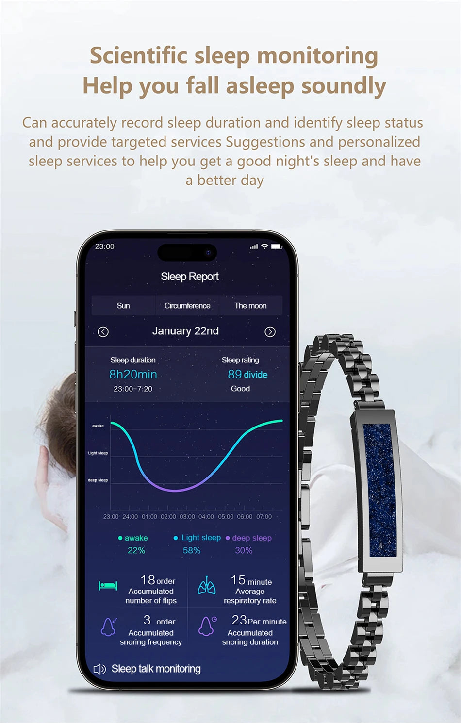 Health Smart Bracelet Tracker