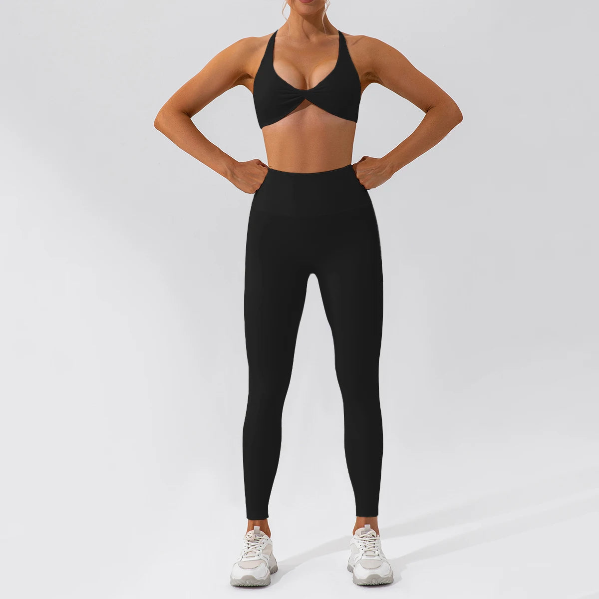 Sculpt Long Sleeve Black Set