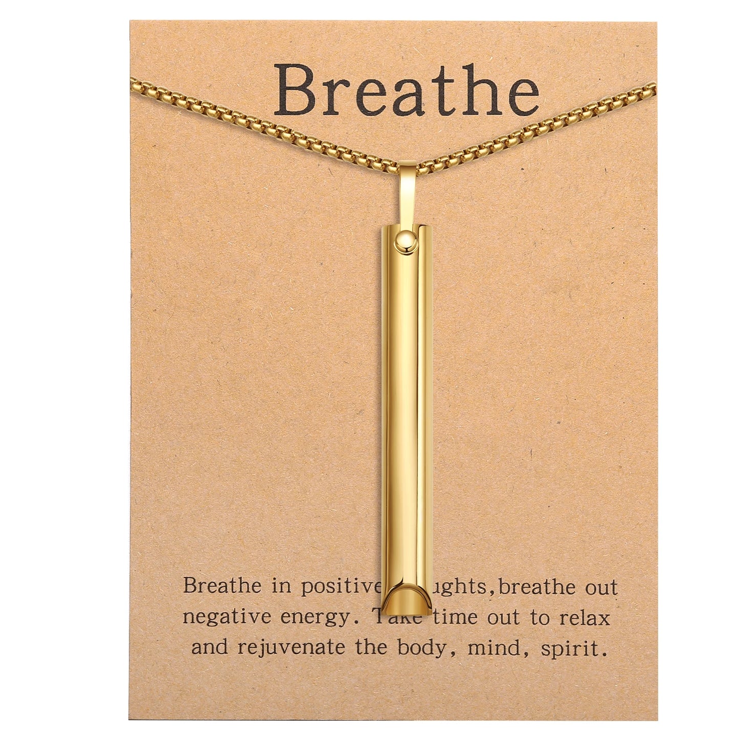 Mindful Breathing Necklace