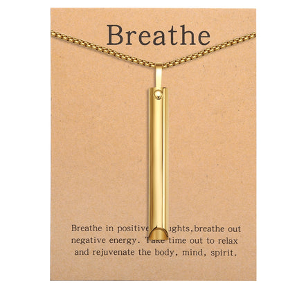 Mindful Breathing Necklace