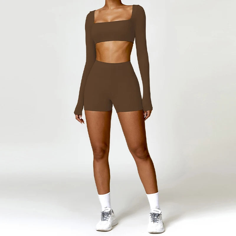 Sculpt Long Sleeve Coffee Set