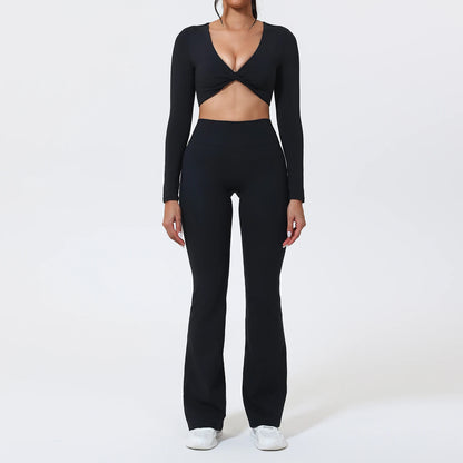 Flow Flare Black Set – Pilates Edition