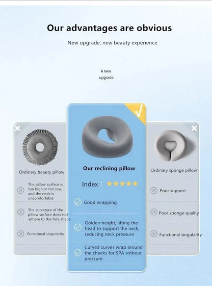 New Massage and Beauty Salon Massage Bed Special Sleep Pillow Comfortable Sleeping Face Pad Memory Cotton Bed Fit Wrap Pillow