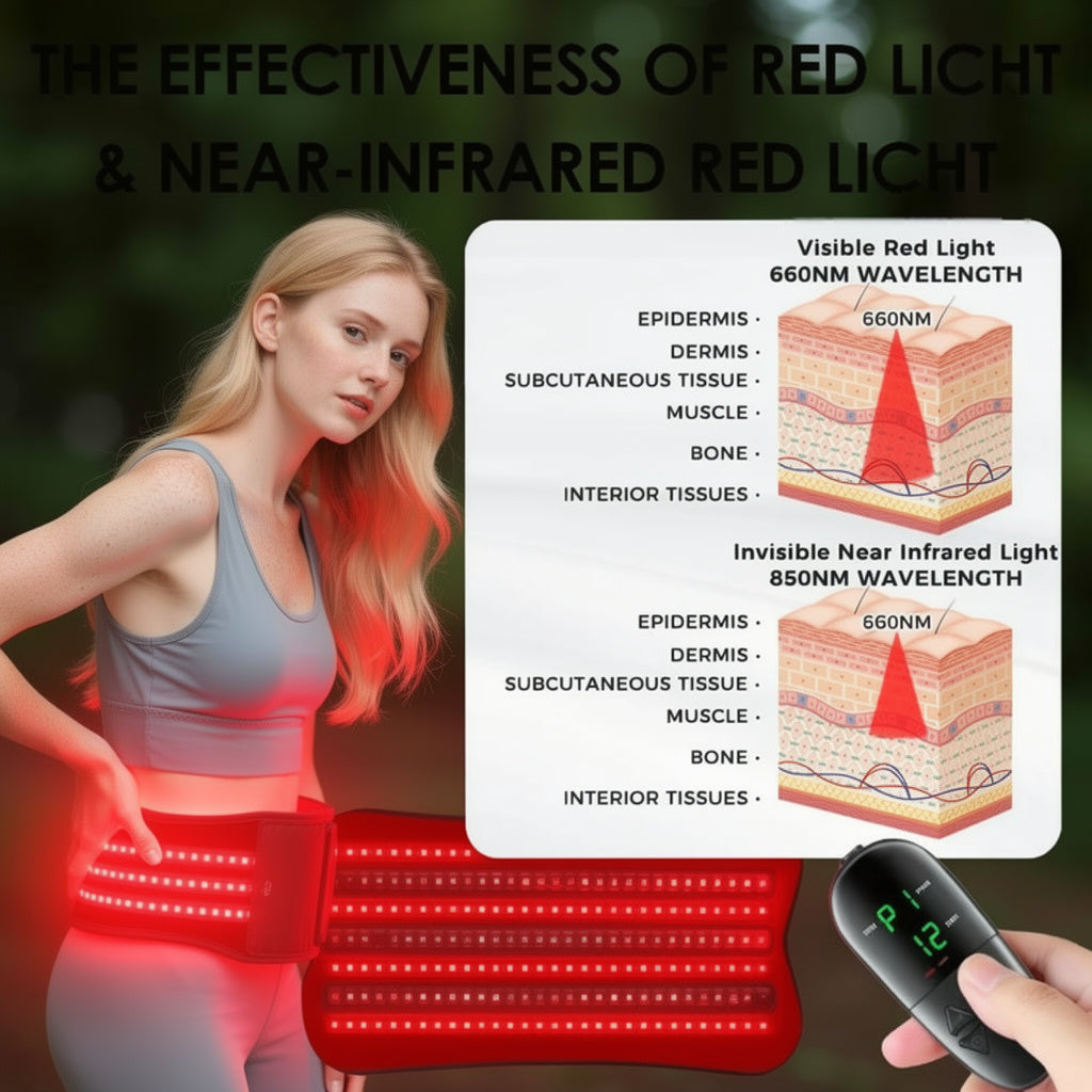 210 LEDs Red Infrared Light Therapy Pad Beauty Devices