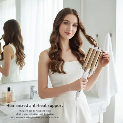 Professional Hair Tools Curling Iron Ceramic Triple