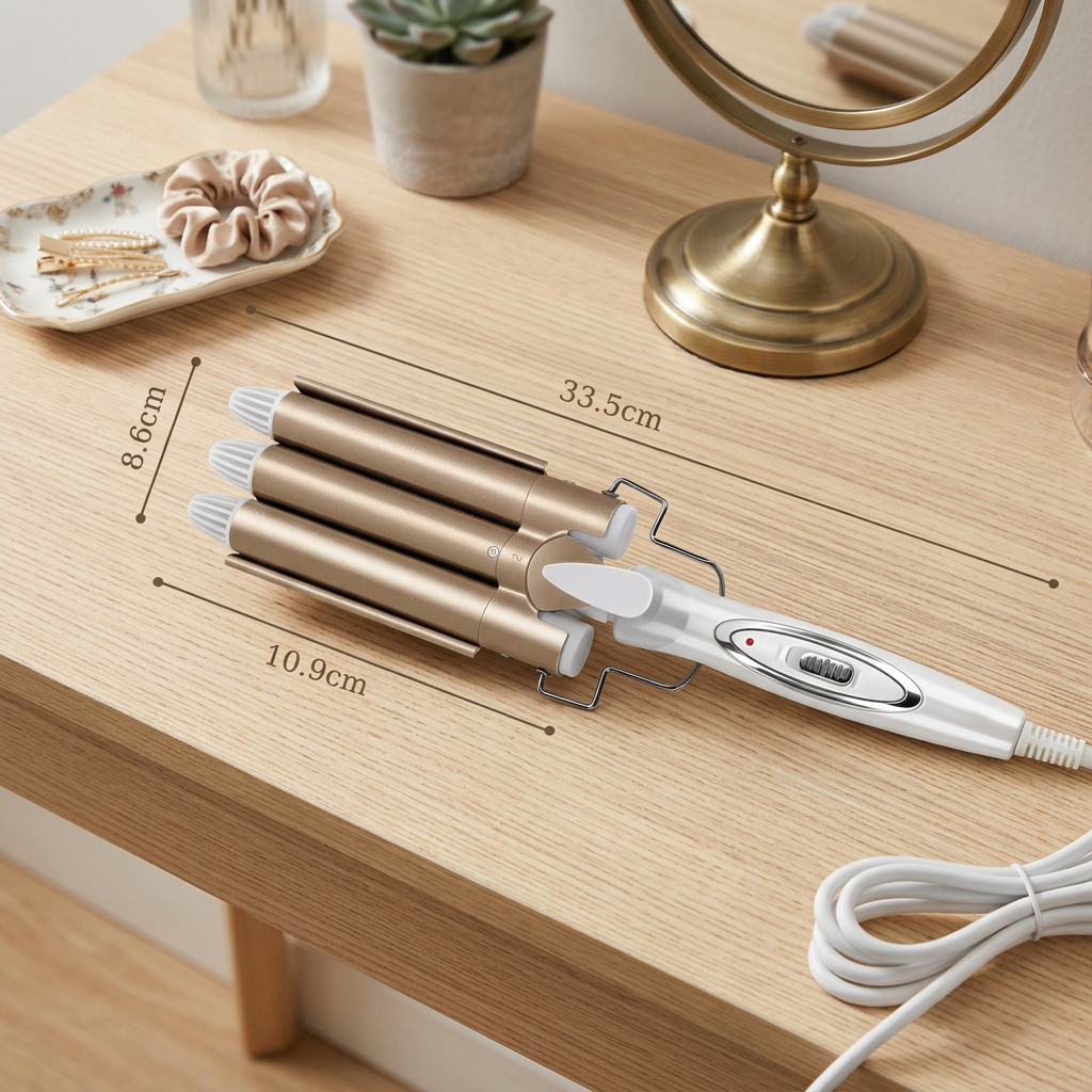 Professional Hair Tools Curling Iron Ceramic Triple
